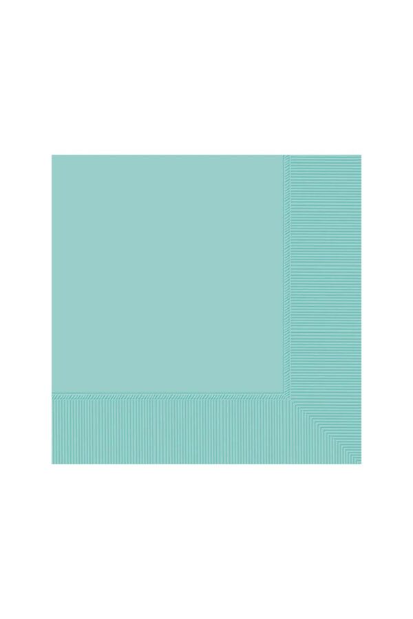 Robins Egg Blue Beverage Napkin - 40CT