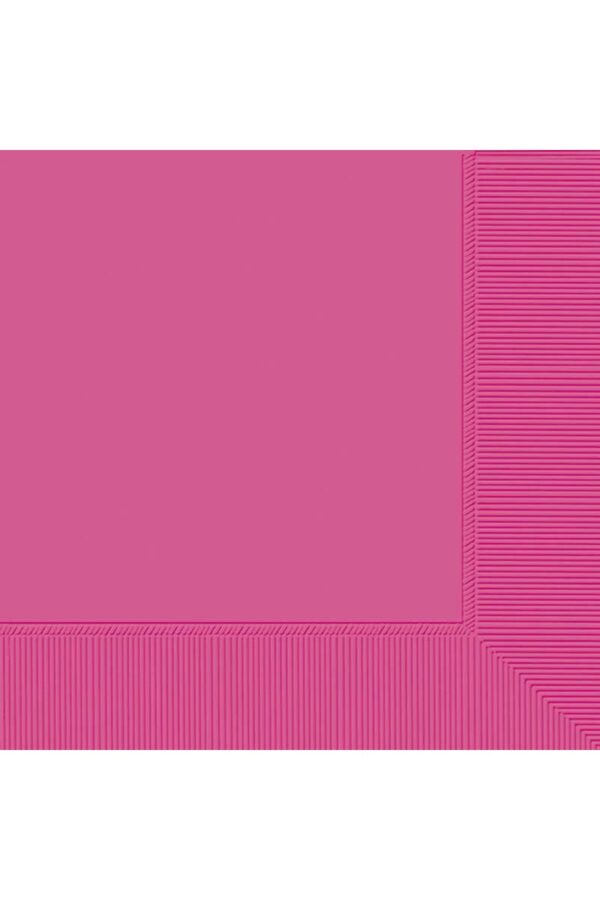 Bright Pink Dinner Napkin -40CT