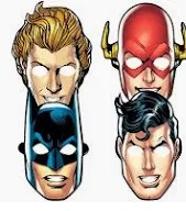 Justice League™ Paper Masks 8ct