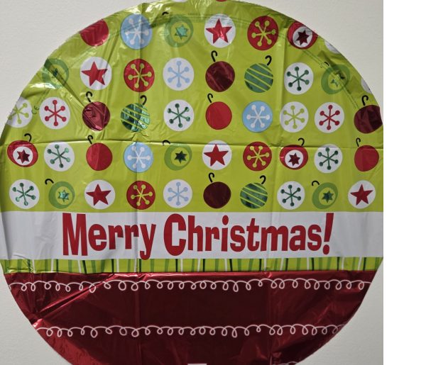 18" Merry Christmas Balloon