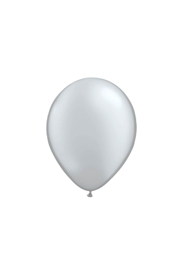 11" Latex - Pearl Colors - Silver