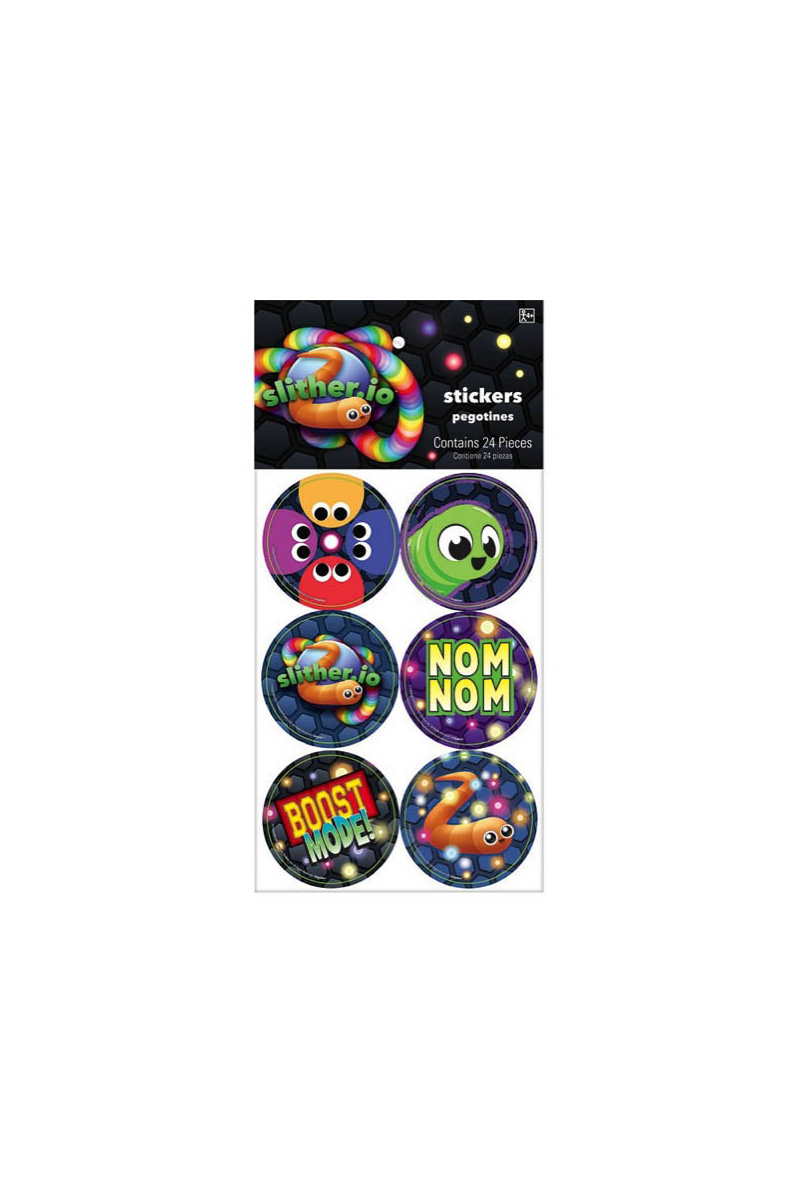 Slitherio Stickers for Sale