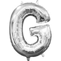 16" Letter G Silver