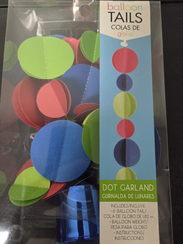 6' BALLOON TAIL-PRIMARY COLOR