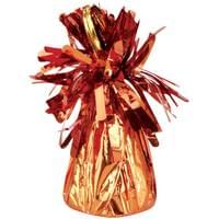 Small Foil Balloon Weight - Orange