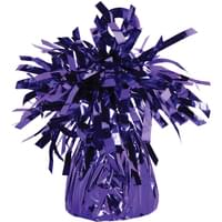 Small Foil Balloon Weight - Purple