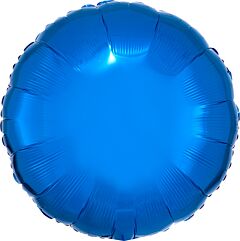 18" Round Blue Mylar