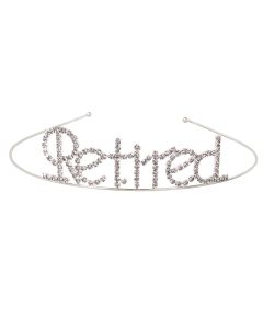 Retired Royal Rhinestone Tiara. This is a Non-Returnable Item.