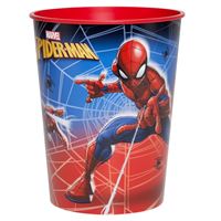 16 Ounce Favor Cup Spider-Man. This is a Non-Returnable Item.