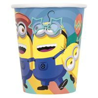 9 Ounce Paper Cups Despicable Me. 8 Count Package.