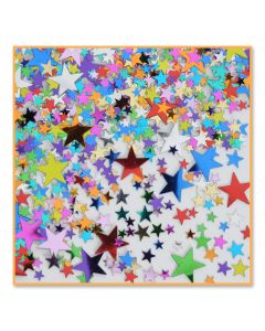 Pretty Party Stars Confetti-1/2 Ounce Package.
