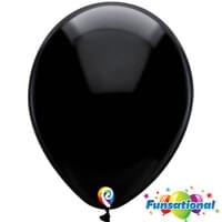 12" Black Latex-15 Count Package. Helium Not Included.