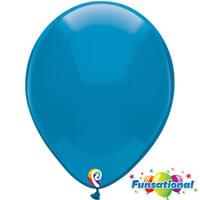 12" Chystal Blue Latex-15 Count Package. Helium Not Included.