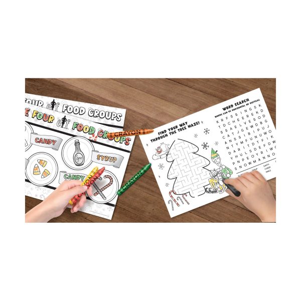Elf Coloring Placemats-11" x 16"