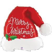 41" Christmas Santa Hat Merry Christmas