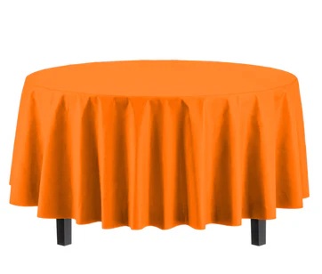 Table Cover Orange-84"