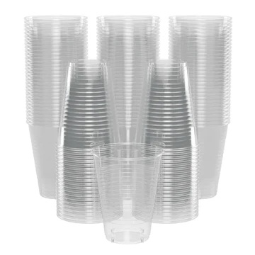 12 Ounce Plastic Cup Clear-50 Count Package