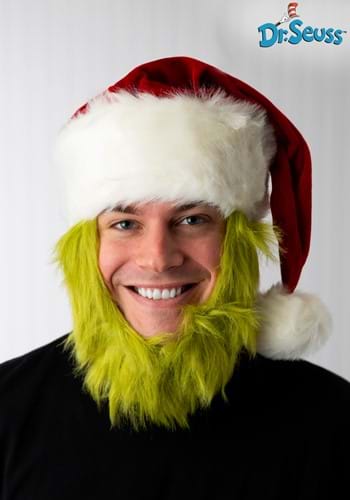 Grinch Hat W/ Attached Beard. This is a Non-Returnable Item.