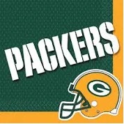 Lunch Napkin Green Bay Packers-36 Count Package