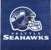 Lunch Napkin Seattle Seahawks-16 Count Package.