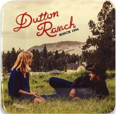 7" Paper Plate Yellowstone. 8 Count Package.