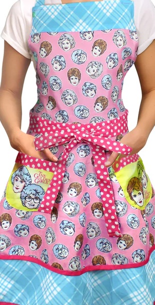 Apron The Golden Girls. 100% Cotton. One Size Fits Most.