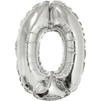 14" Silver # 0. Air Filled Only. Does Not Float.