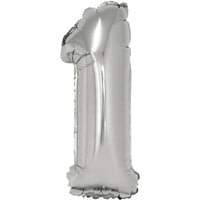 14" Silver # 1. Air Filled Only. Does Not Float.