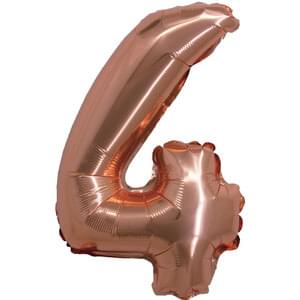 14" # 4 Rose Gold. Air Filled Only. Does Not Float.