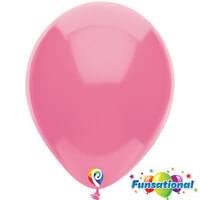 12" Hot Pink Latex-15 Count Package. Does Not Include Helium.