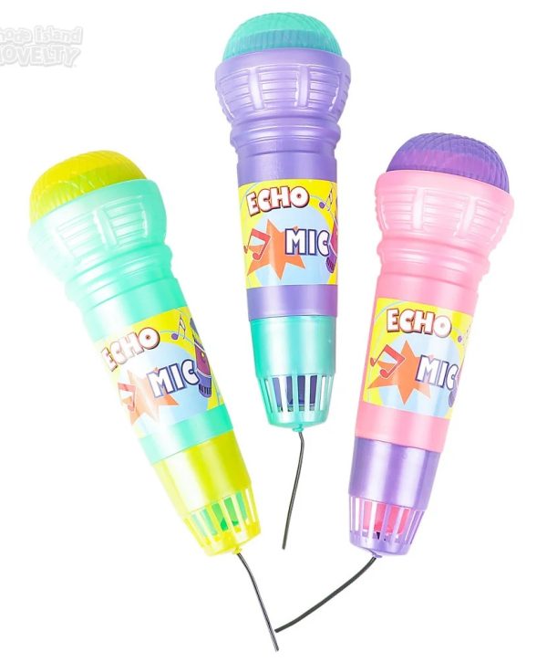 10" Echo Microphone. Assorted Colors.