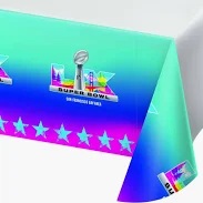 Table Cover Super Bowl LX. 54" X 108"