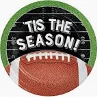 7" Paper Plate 'Tis the Season!-8 Count Package.