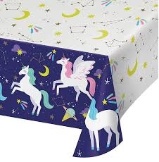 Table Cover Unicorn Galaxy-54" X 102"