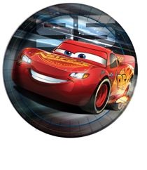 9" Paper Plate Cars 3-8 Count Package.