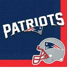 Lunch Napkin New England Patriots-36 Count Package