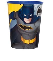 16 Ounce Plastic Favor Cup Batman. This is a Non Returnable Item.