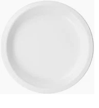 7" Paper Plate White-24 Count Package.