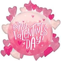 Happy Valentine's Day Pearl Shine Super Shape