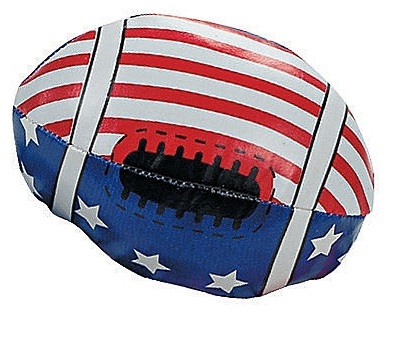 Squishy Stars and Stripes Football